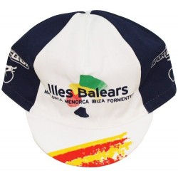 Official cap of the Balearic Islands cycling team - Santini
