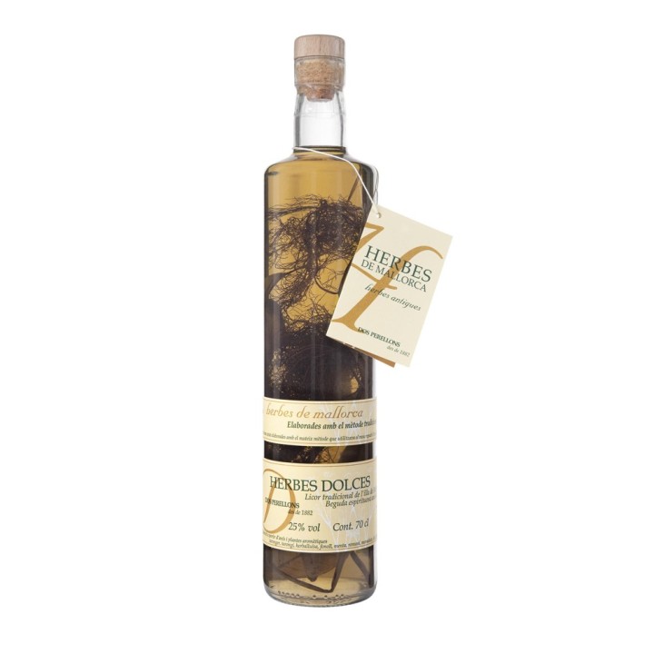 Licor de hierbas de Mallorca, herbes dolces