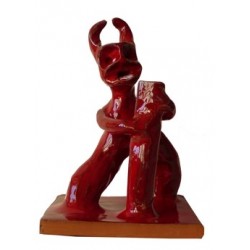 Mallorca diavolo 'dimonis' - Figure in ceramica