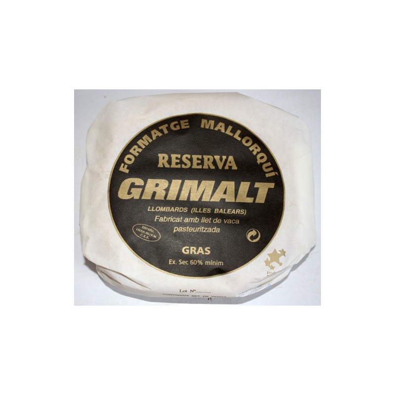 Fromage de Majorque réservation - Grimalt