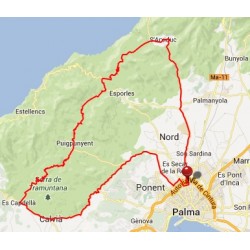 GPS / GPX percorso Valldemossa - Ciclismo a Maiorca
