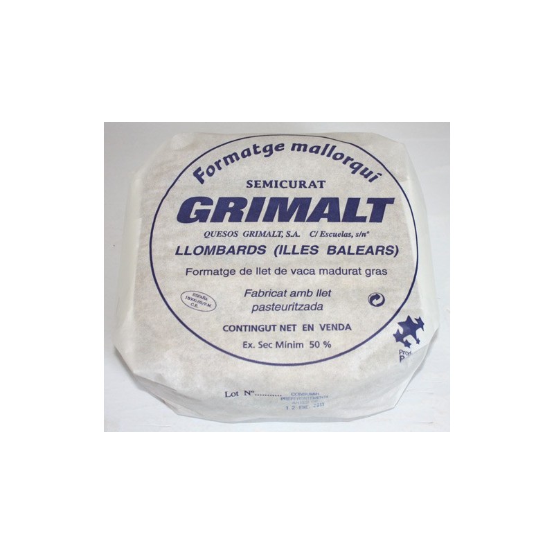 Semi Mallorcaanse kaas - Grimalt