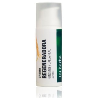 facial cream, regenerating Ginseng and Royal Jelly, hydrating apricot moisturizer, olive leaves