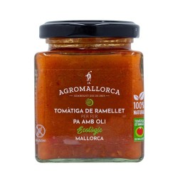 Tomate "Ramellet" de Majorque râpée / Tomates séchées avec huile