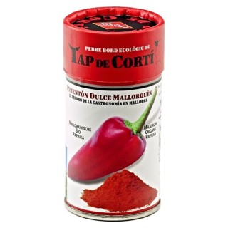 Organic paprika of Mallorca