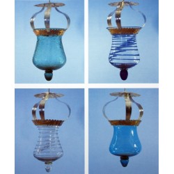 Mallorca Lampe - Mundgeblasenem Glas Handwerker